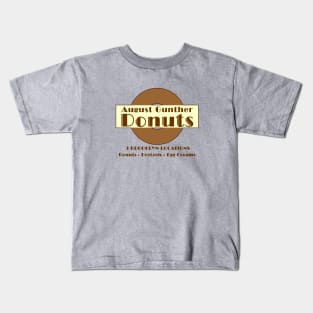 August Gunther Donuts Kids T-Shirt